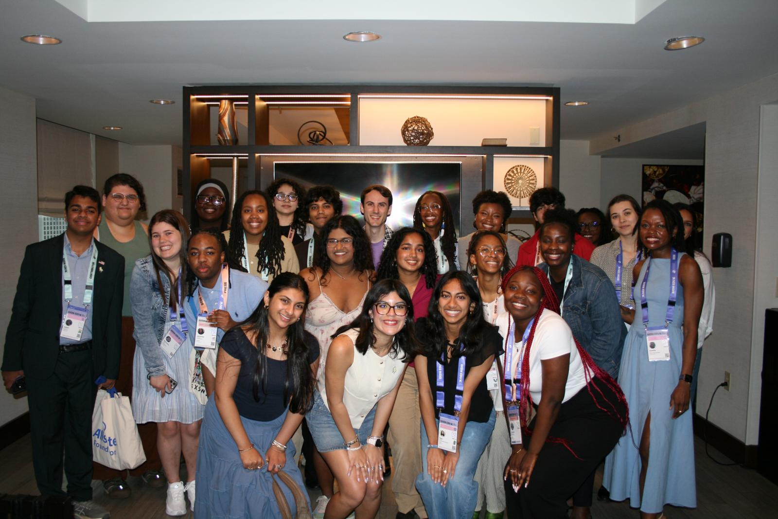 Student attendees to the 2026 SXSW Student Breakfast